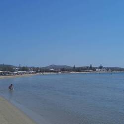 Agios Georgia's beach.