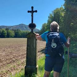 Der Gipfel vom Burgstall kommt in Sicht!