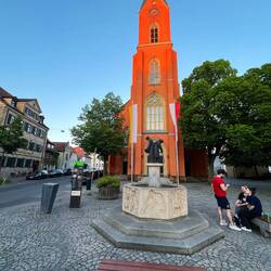 Wunderburg, where Max lives. It sees itself as separate. People go "down" to Bamberg, a 12 min walk