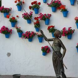 Statue der Blumengießer