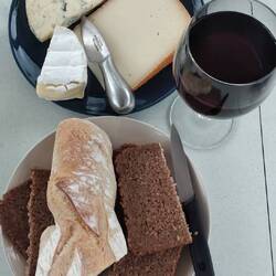 Kleines Abendessen mit Freunden