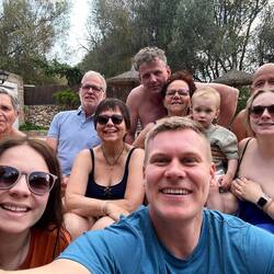 Glückwunsch auch an Lara