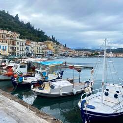 der Hafen von Gythio