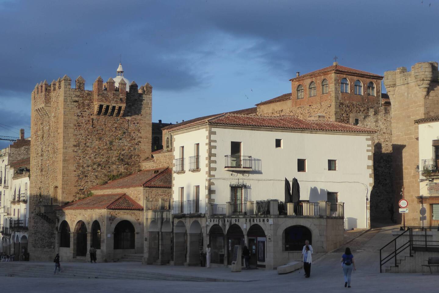 Plaza mayor at evening