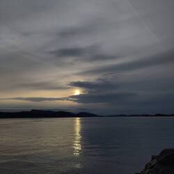 Hier hätten wir Orcas sehen sollen, leider haben die sich nicht Blicken lassen 🐳