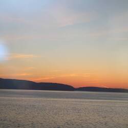 Sonnenaufgang von unserem Häuschen aus 🌅