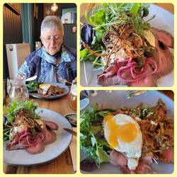 Imbiss, heute mal mit Roastbeef