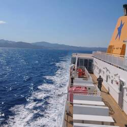 Our ferry to Athens