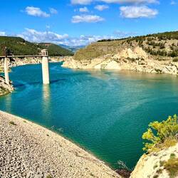 Stausee "Embalse de Francisco Abellán"