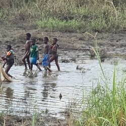 Fischen statt Fußball