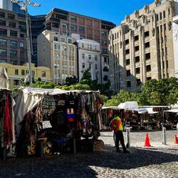 Market place in Cape Town