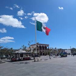 The main square in San Jose del Cabo