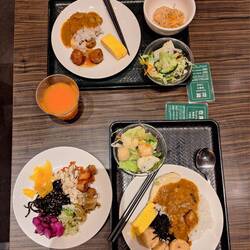 Loving the savory Japanese breakfasts