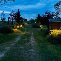 Gruß an alle, die mit Camping überfüllte Teer-Parkplätze assoziieren😉: Agricampeggio Santa Clorinda