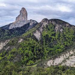 The view of the mount from the 'backside'