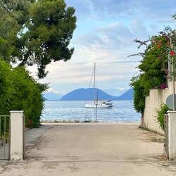 Blick vom Campingplatz