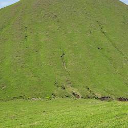 Unser zweiter Gipfel von der Seite.
