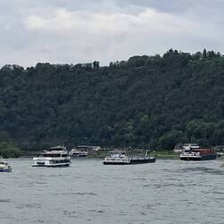 Soooo many ships and barges