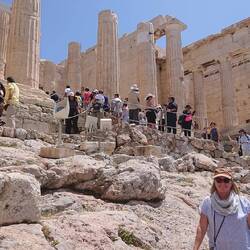 Entry point, Propylaea - the grand central entrance