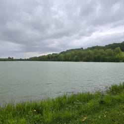 Lake a short walk away from the town