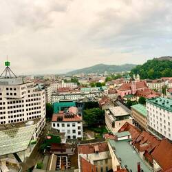 Aussicht vom Neboticnik - Skyscraper Rooftop Bar