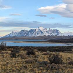 Výhled u Lago Sarmiento