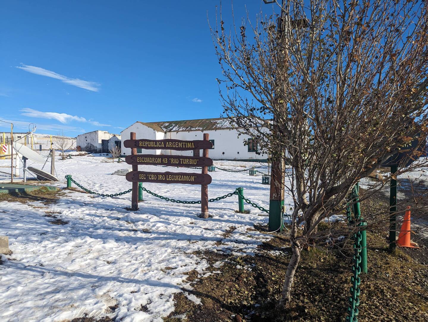 Kontrola v Argentinské části
