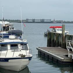 Launched at the Newport River Pier and Boat Ramps this morning. (Also known as the Radio Island Ramp