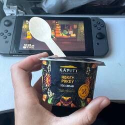 Sogar Eis zwischendurch