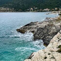 Das ionische Meer bei Agia Effimia...