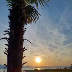 Sonnenuntergang am See