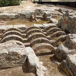 Villa bath house