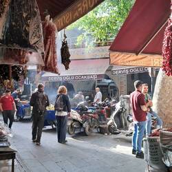 Spaziergang durch den Basar