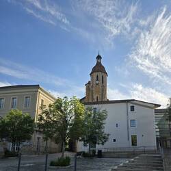 View of cathedral from the Mairie