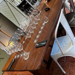 All set out for tastings