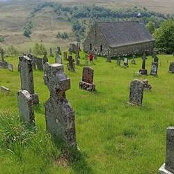 Cille Choirill Church and graveyard