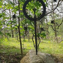 Das steht am Eingang zum Imkereimuseum