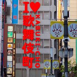 Area of town run by Japanese mafia aka yakuza