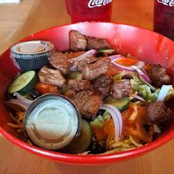 The Chislic Entree Salad