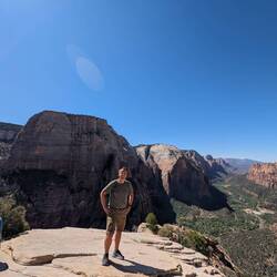 geschafft, Angels Landing erreicht