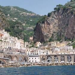 The town of Atrani