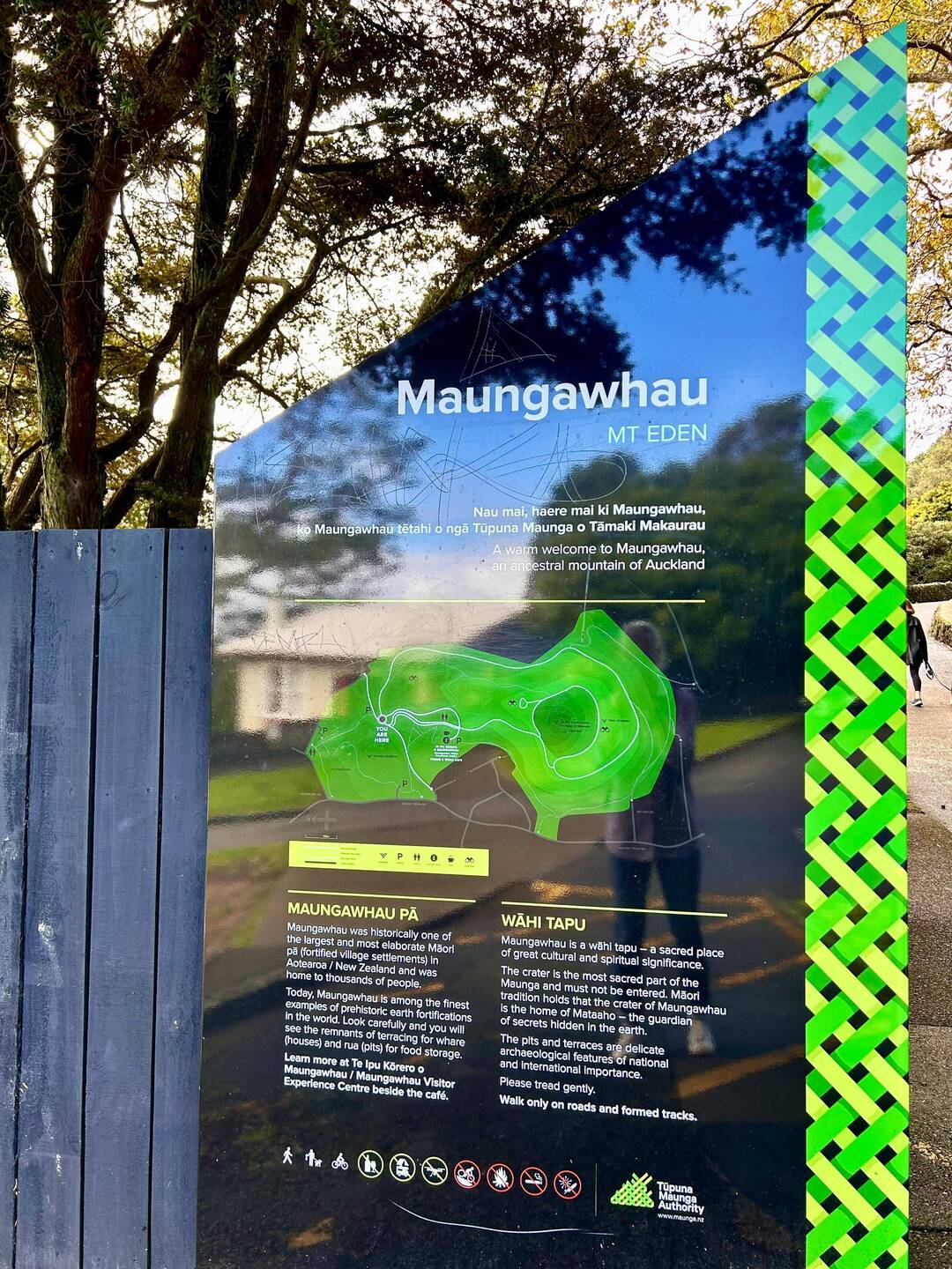 Just like in Australia, everything here is bilingual… now in Māori