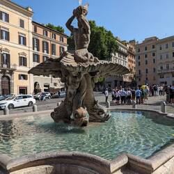 Fountain in Piazza Barberini
