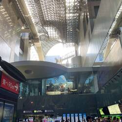 Kyoto station.