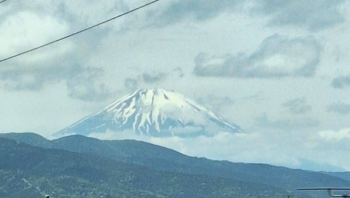 Mt Fuji from the Shinkansen