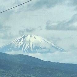 Mt Fuji from the Shinkansen