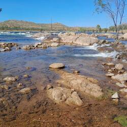 Spillover at Lake Argyle