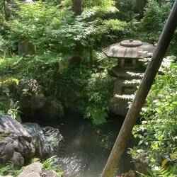 Samurai house garden.