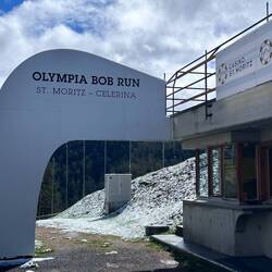 Natureisbobbahn st. Moritz