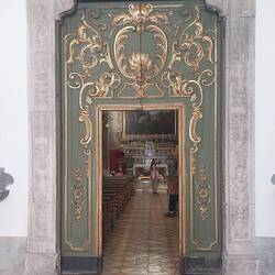 Entrance into the Cathedral